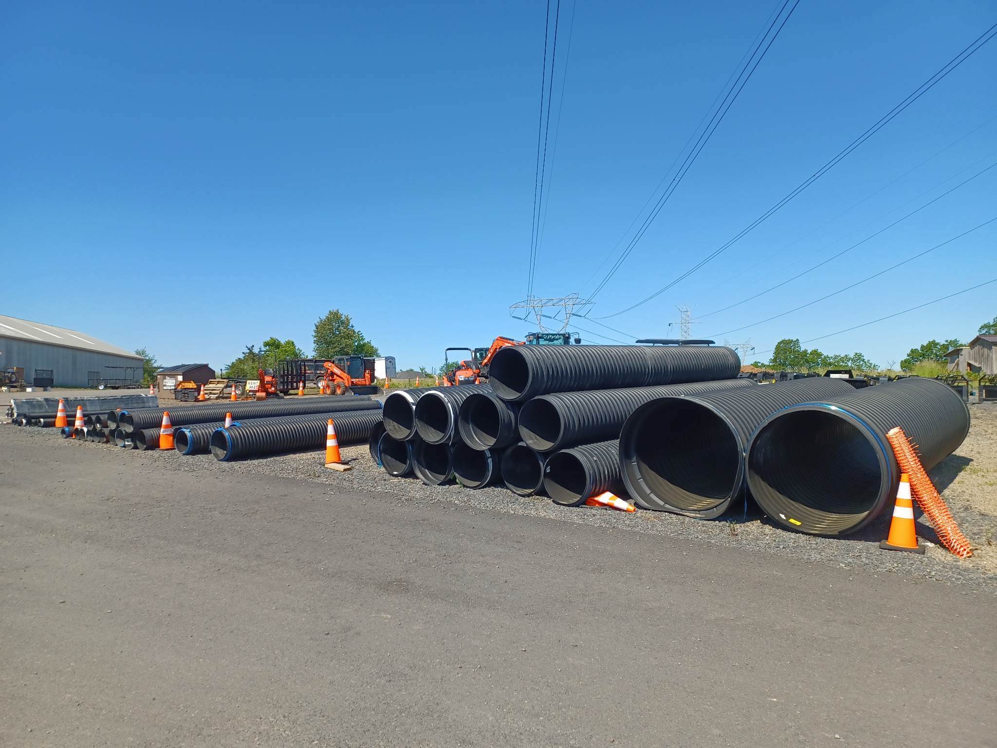 Culvert Pipe Valley Rental and Sales Inc. Quakertown, PA